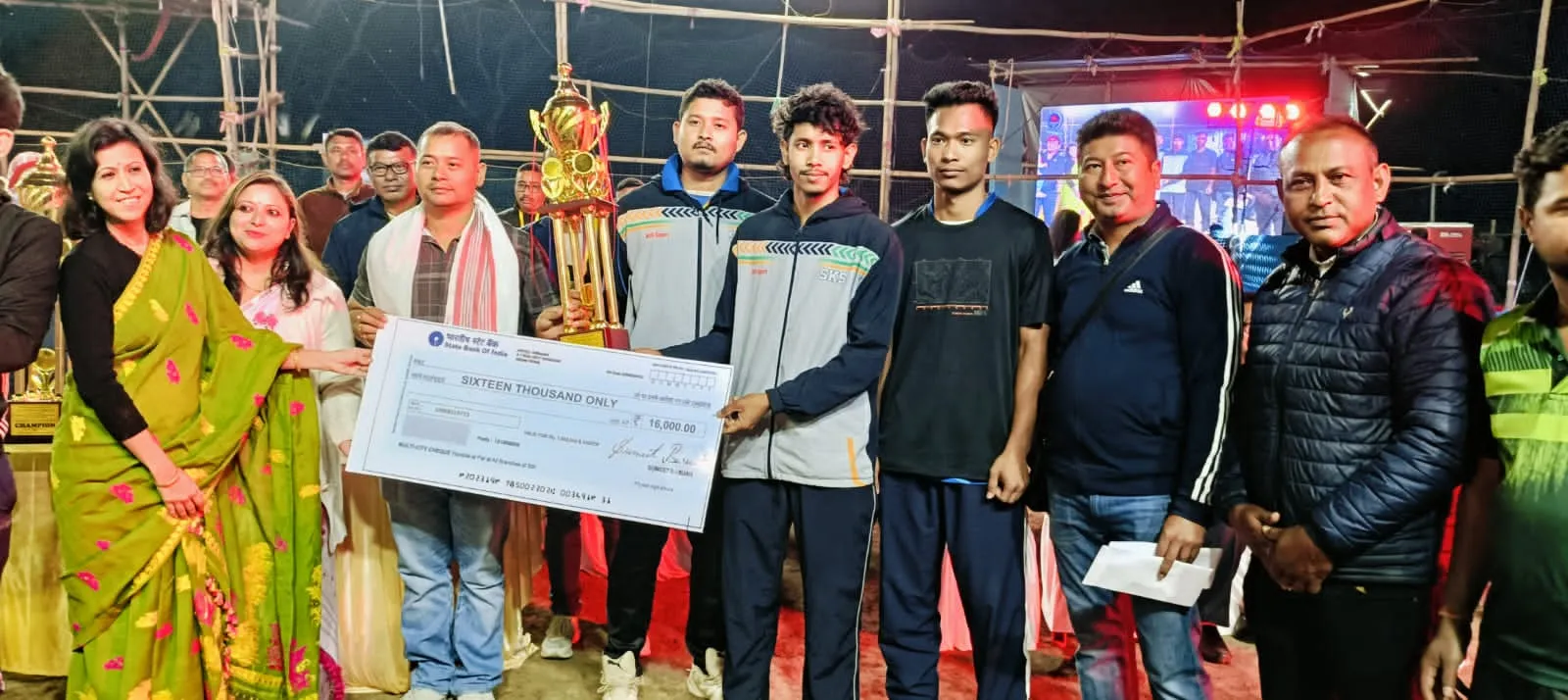 ৰংপুৰৰ ঐতিহাসিক তলাতল ঘৰত অকণ বৰুৱা সোঁৱৰণী ভলীবল প্ৰতিযোগিতা সম্পন্ন