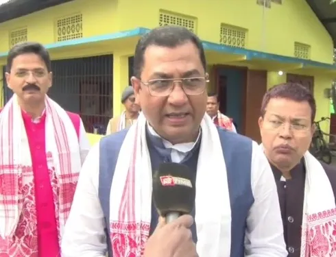 উদযাপন সমিতিৰ সভাপতি তথা বিধায়ক ৰূপক শৰ্মা