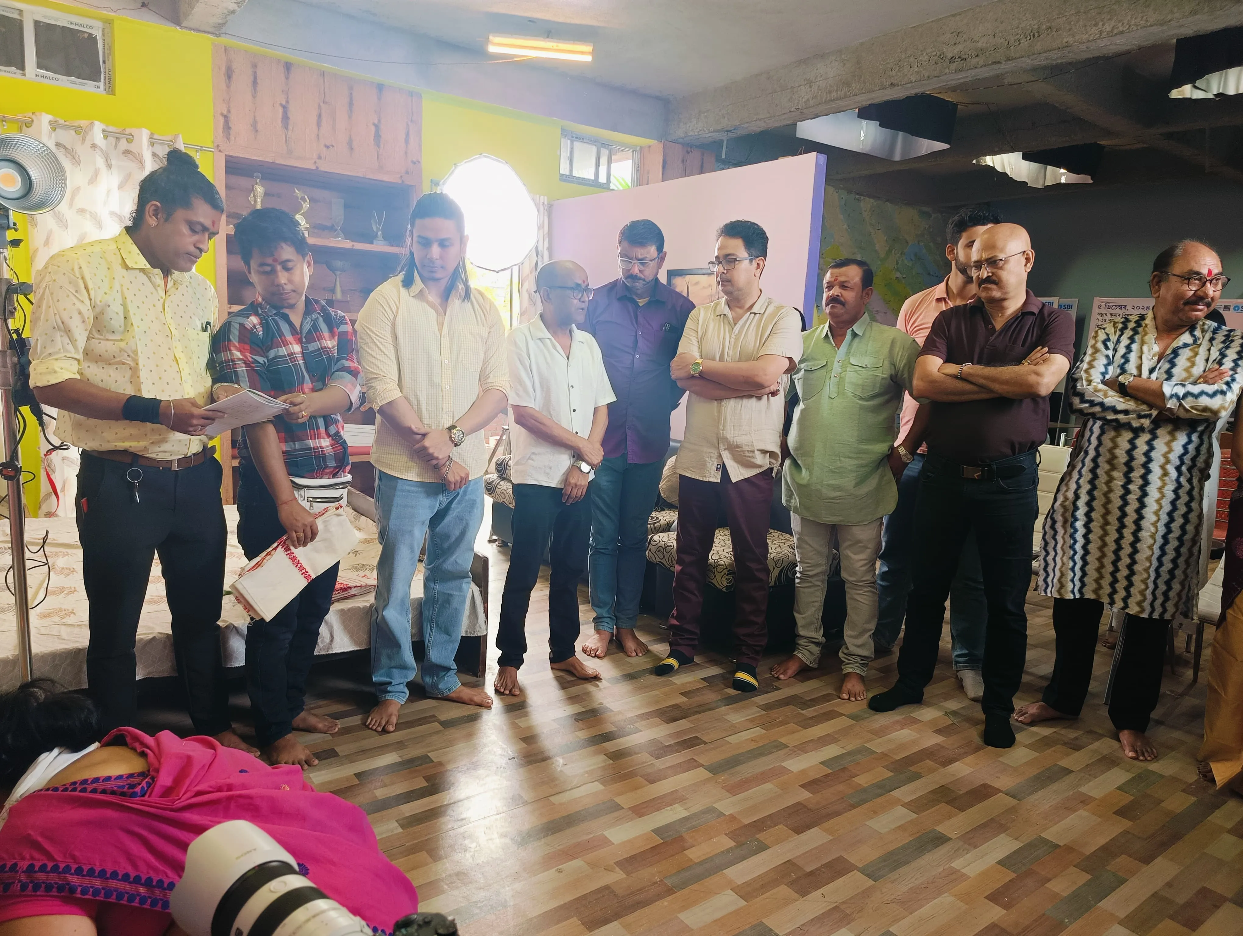 নতুন ধাৰাবাহিক 'বিয়লি ৰহণ'ৰ মুহুৰত সম্পন্ন