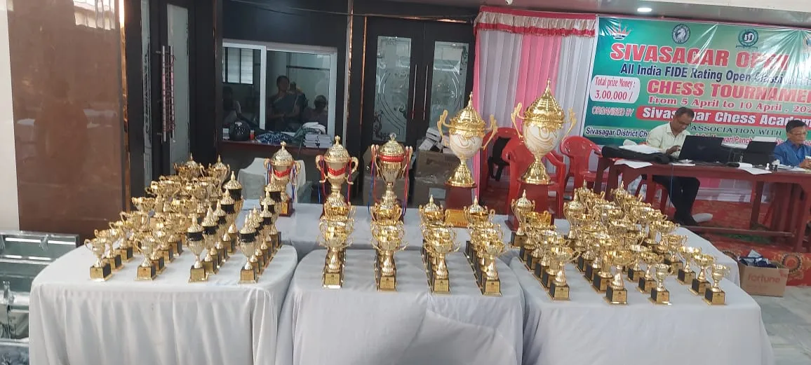 শিৱসাগৰ অপেন, ২০২৫ ফিডে ৰেটিং দবা প্ৰতিযোগিতাৰ সফল সামৰণি, বিহাৰৰ অৰ্পণ দাস চেম্পিয়ন।