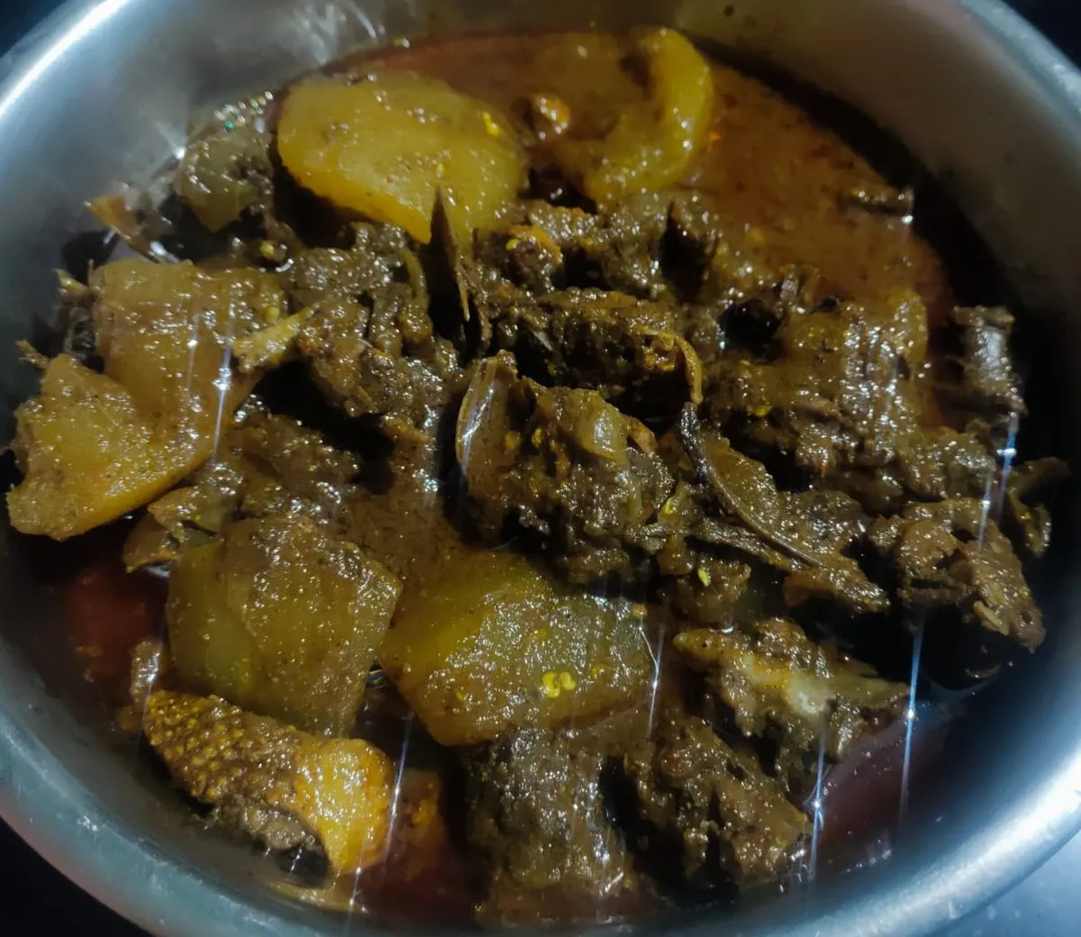 hah aru kumura - Traditional Assamese Food  hah aru kumura - Traditional Assamese Food