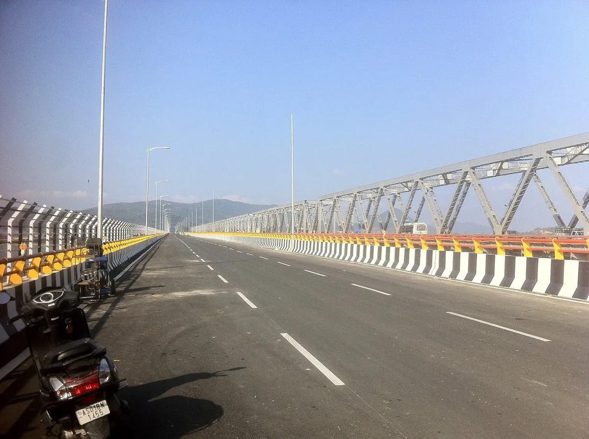 new saraighat bridge  
