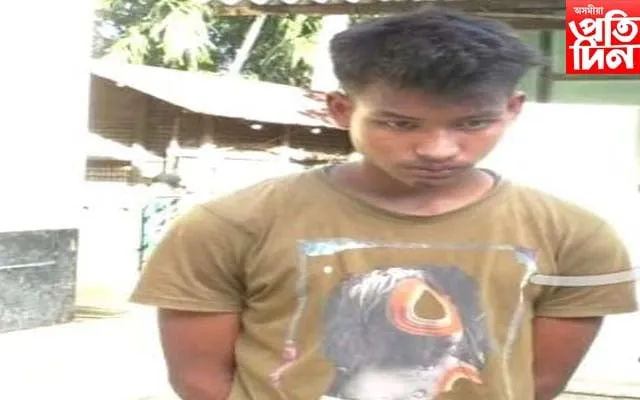 অভিযুক্ত প্ৰেমিক ৰাহুল  