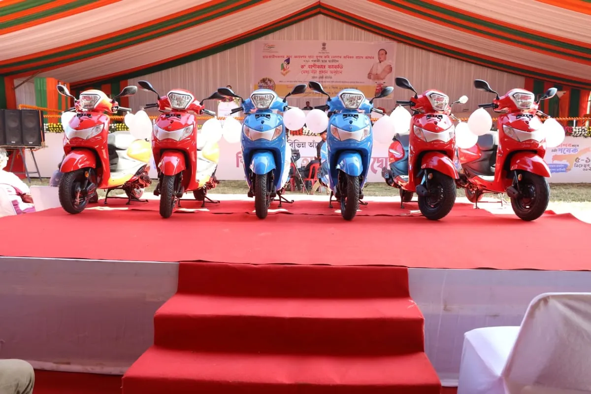 scooty distribution biswanath chariali   