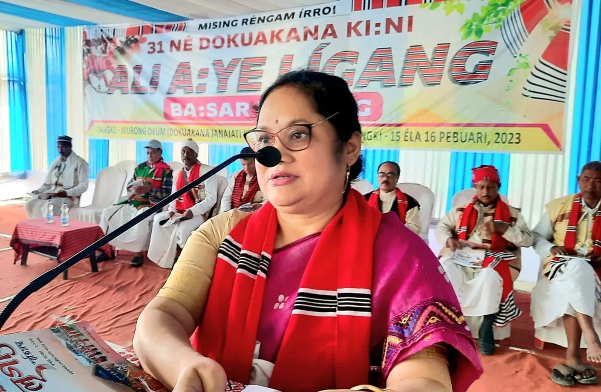 উন্মোচক মুখ্য কাৰ্যবাহী বিষয়া দিতিমণি পেগু  