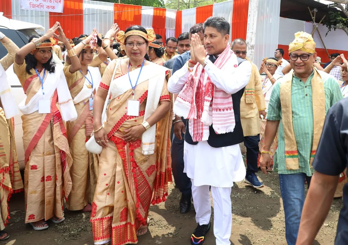 অনুষ্ঠানৰ দৃশ্য  