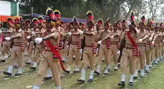 অসম আৰক্ষী বাহিনীৰ মুখ্য কাৰ্যালয়ত দীক্ষান্ত সমাৰোহ  
