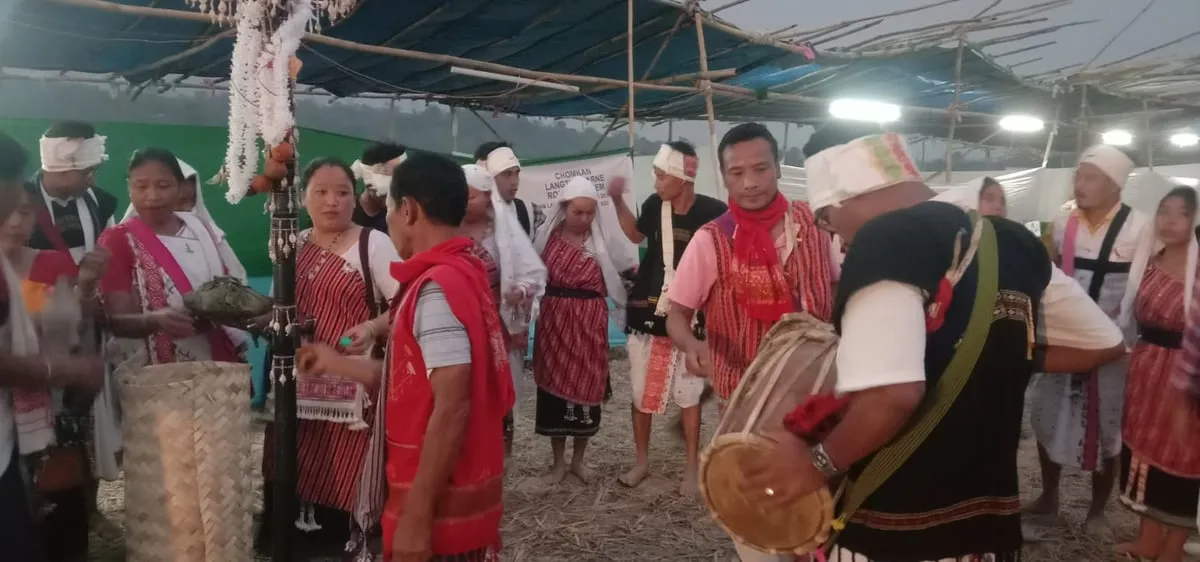 চমাংকানস্থলিৰ দৃশ্য  