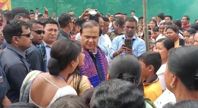  মুখ্যমন্ত্ৰী হিমন্ত বিশ্ব শৰ্মা  