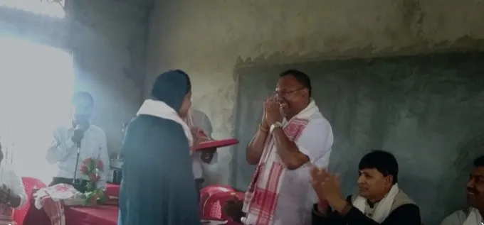 শিশু বিদ্যা নিকেতনৰ সম্বৰ্ধনা সভা  