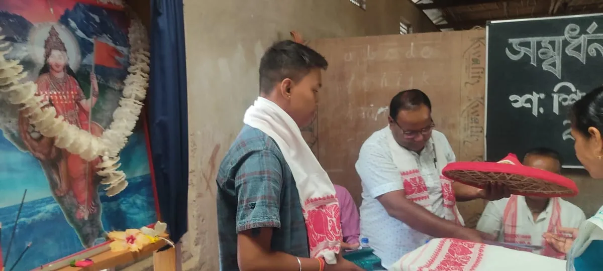 শিশু বিদ্যা নিকেতনৰ সম্বৰ্ধনা সভা  