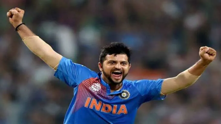 ভাৰতীয় দলৰ হৈ খেলাৰ সময়ত সুৰেশ ৰাইনা  