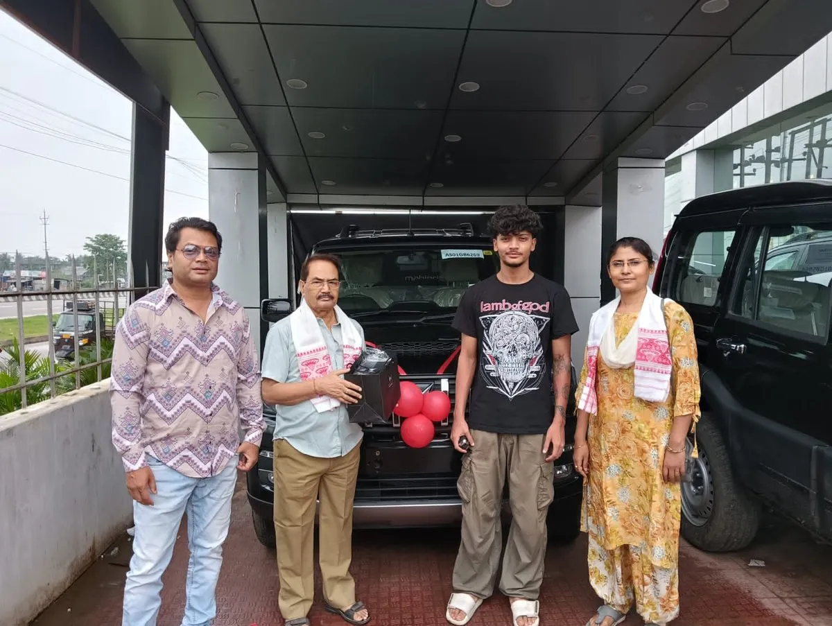 তিনিদিনৰ পূৰ্বে ক্ৰয় কৰিছিল কলা ৰঙৰ স্কৰপিঅ বাহনখন  