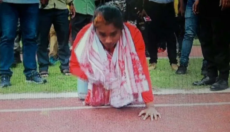 সৰুসজাইৰ ট্ৰেকত হিমা  