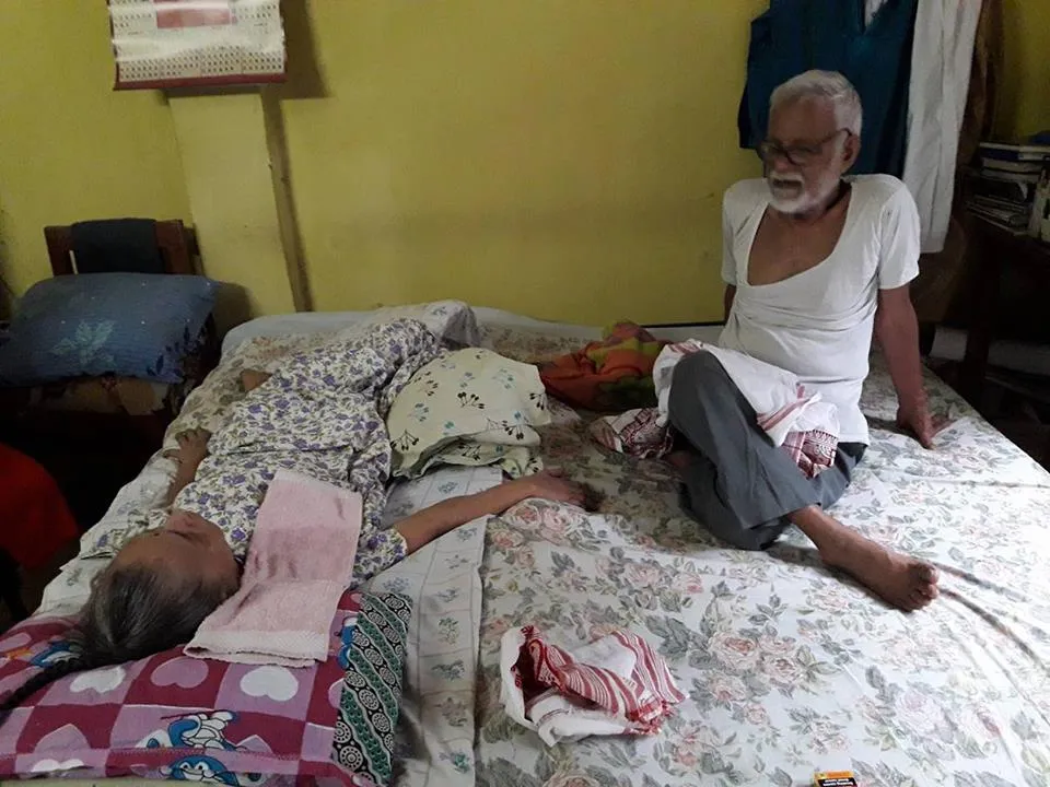 দীপালি বৰঠাকুৰ বিহীন ঘৰখন তেওঁৰ বাবে কেৱল শূন্যতাৰে ভৰা… ফটোৰ উৎসঃ পিংকুমণি ডেকা।  