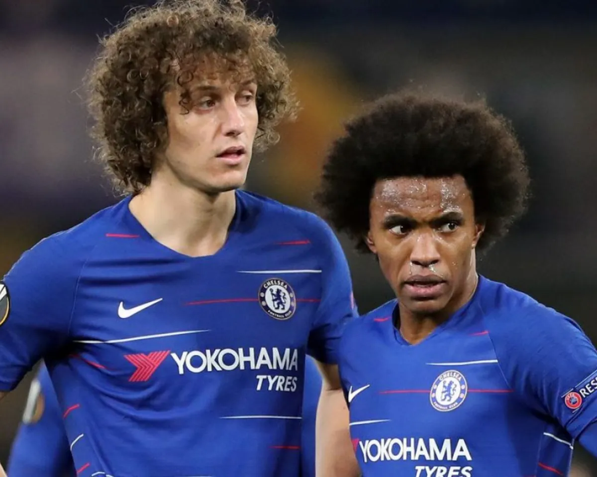 Willian and David Luiz