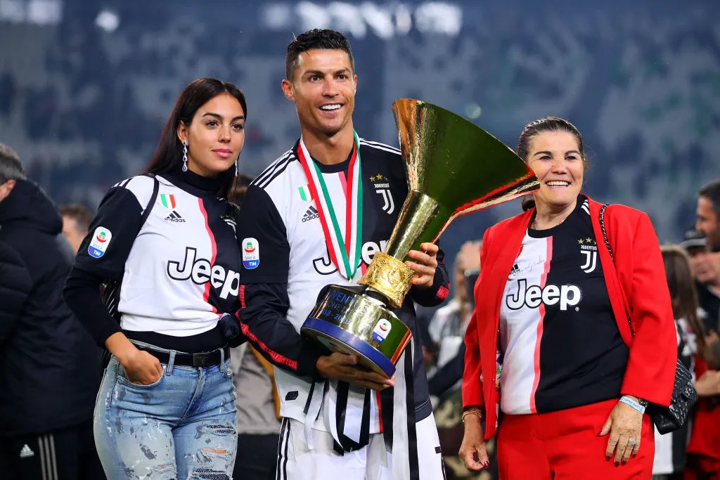 Georgina, Ronaldo and Dolores Aveiro