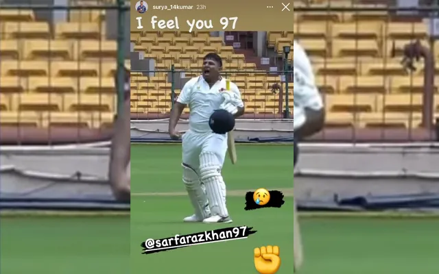 Sarfaraz Khan-Suryakumar Yadav