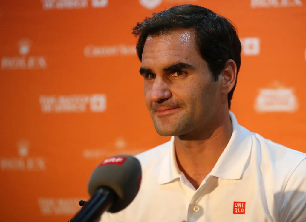 Roger Federer press conference