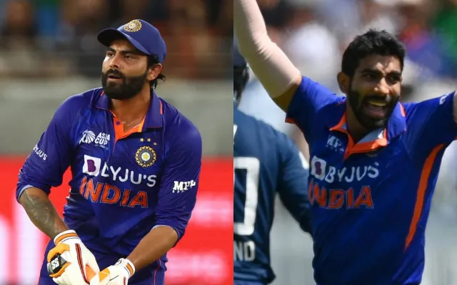 Ravindra Jadeja and Jasprit Bumrah