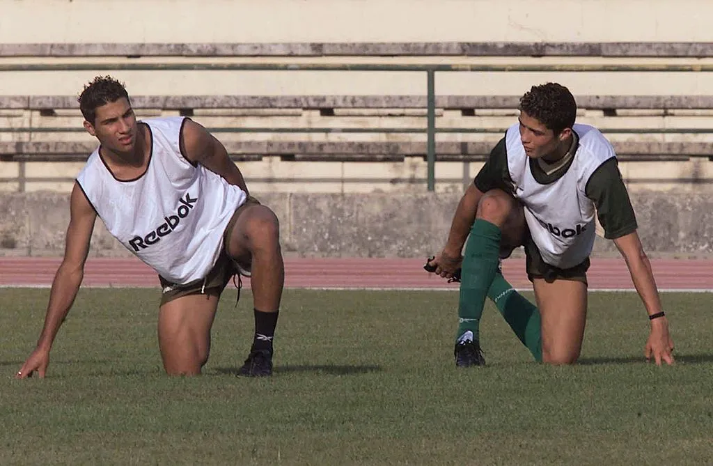 Ricardo Quaresma and Cristiano Ronaldo