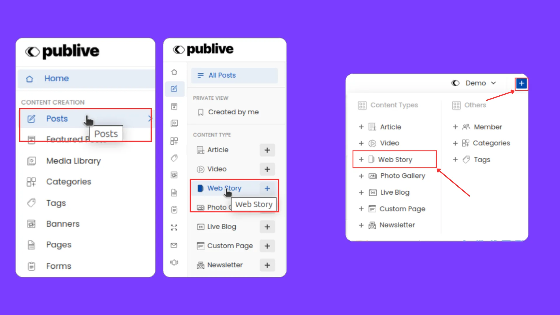Web Story Creation