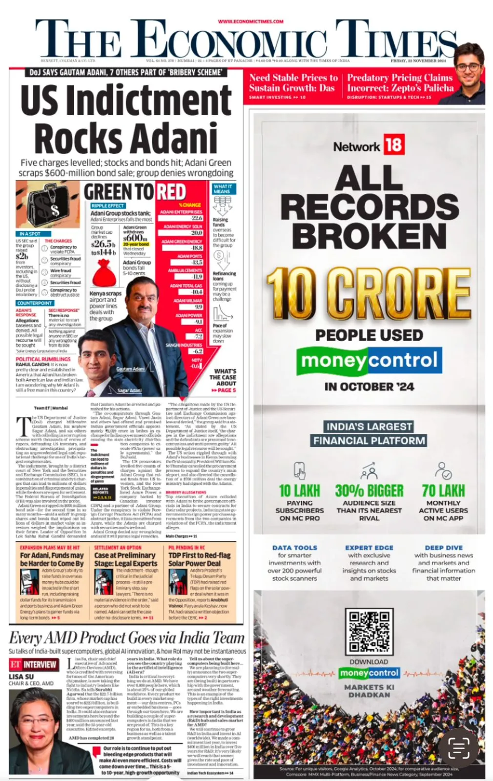 moneycontrol ad
