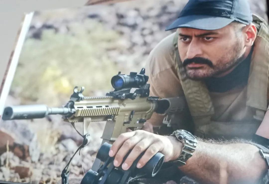 Mohit Raina in an action scene