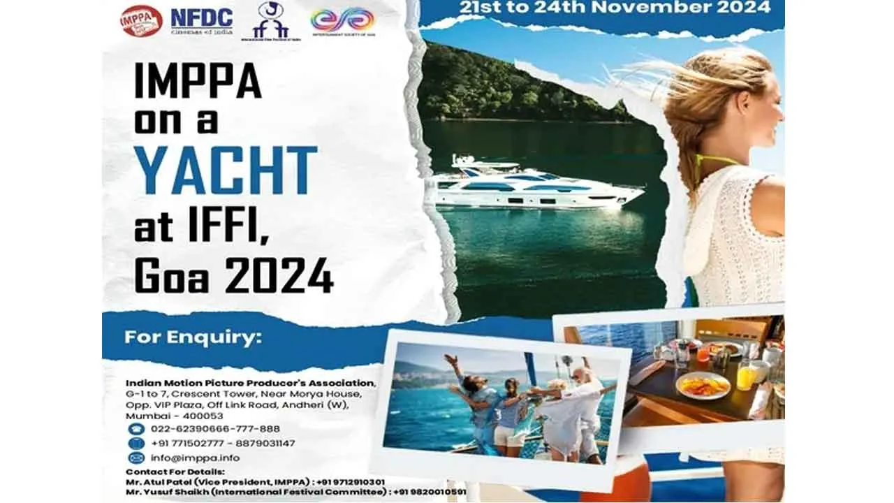 IMPPA Sets Sail at IFFI 2024 A Landmark Yacht Pavilion on Goa's