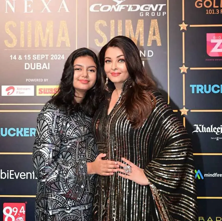 Aishwarya Rai Bachchan and Aaradhya Bachchan