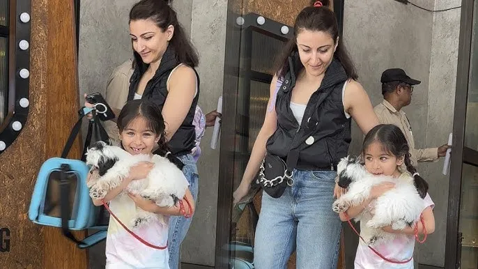 Soha Ali Khan and Inaaya Khemu