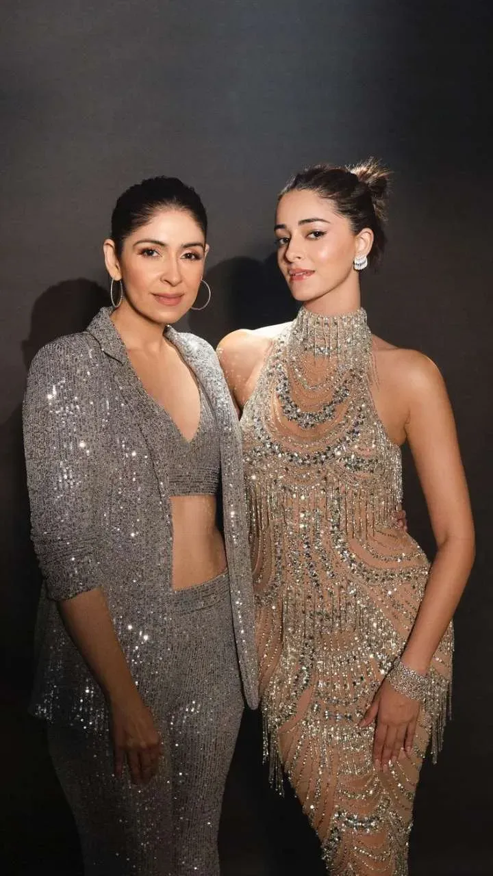 Bhavna and Ananya Pandey