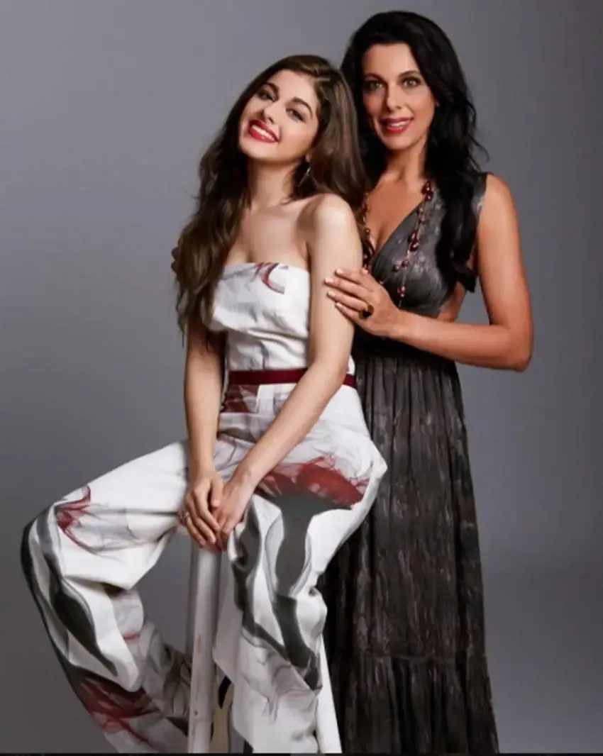 Pooja Bedi and Alaya F