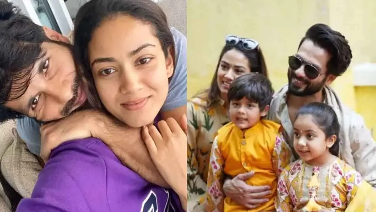 shahid-kapoor-with-wife-and-children