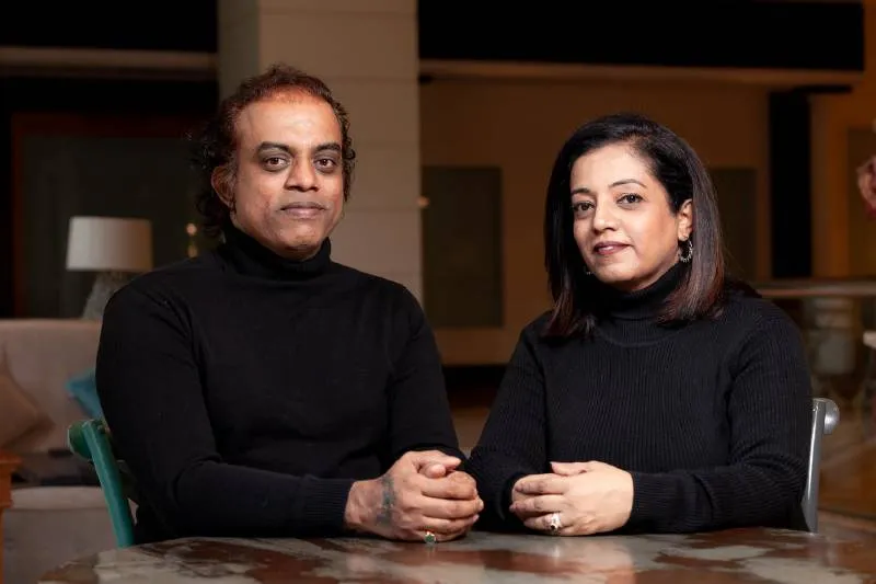 Founders HYPE LUXURY RAAGHAV BELAWADI & VIJAYA BELAWADI