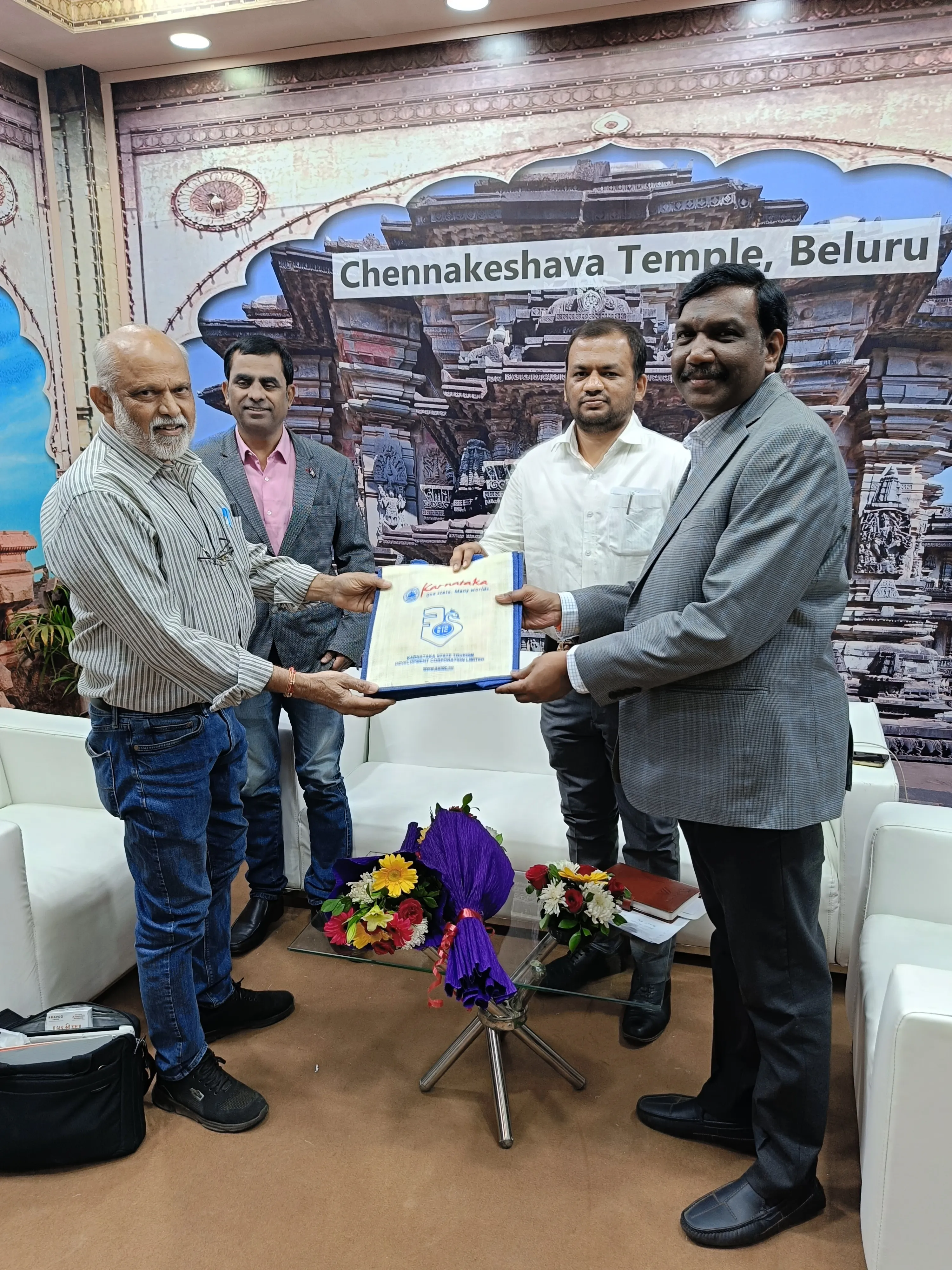 Karnataka Tourism showcases its Heritage and  Wildlife Offerings at SATTE Delhi 2024_4.jpg