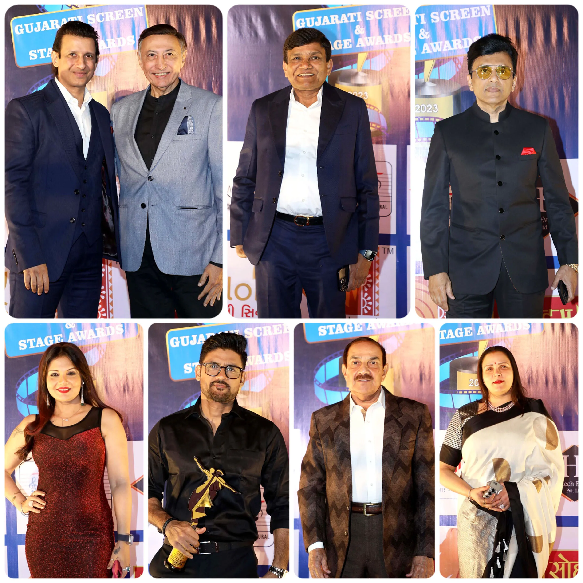 Sharman Joshi,Anang Desai, Jayantilal Gada,Anand Pandit,Deepshikha Nagpal,Manav Gohil,Mehul Kumar & Nidarshna Gowani.jpg