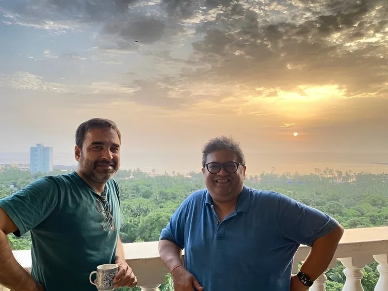 Aniruddha with Pankaj