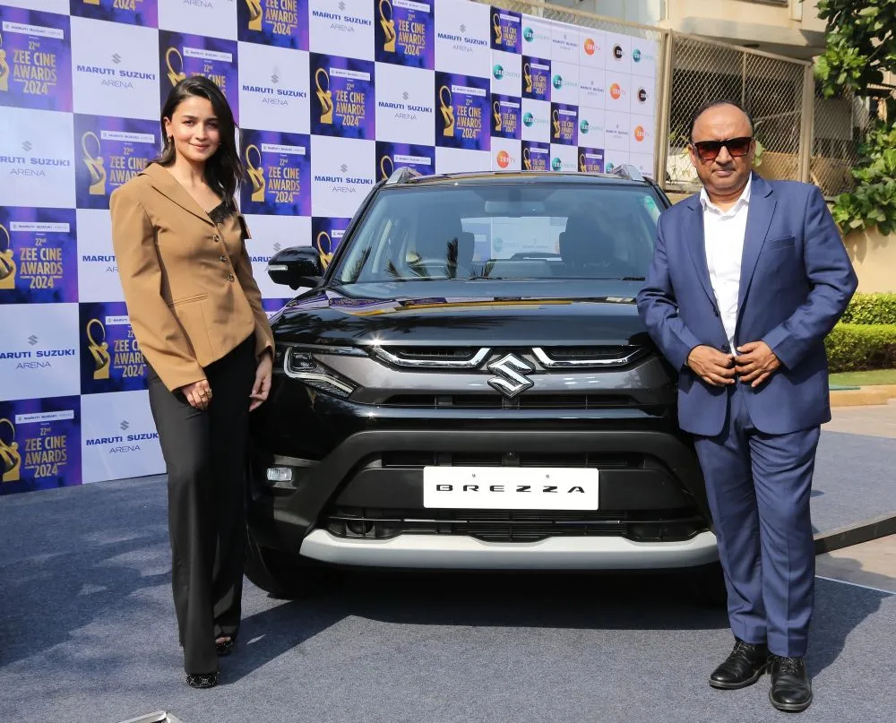 Alia Bhatt and Shashank Srivastava at the announcement of Zee Cine Awards 2024.JPG