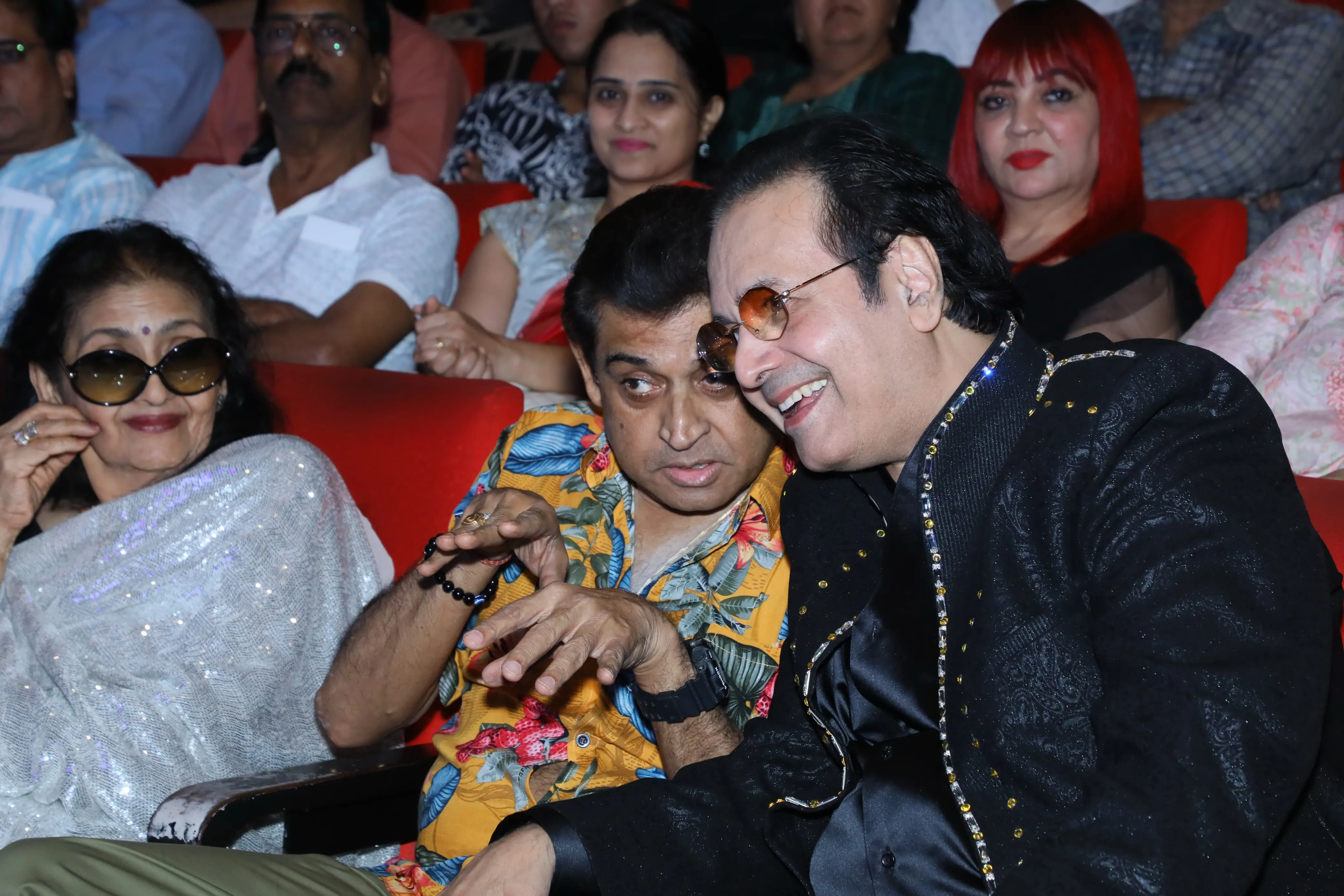 Leena Chandavarkar with Amit Kumar