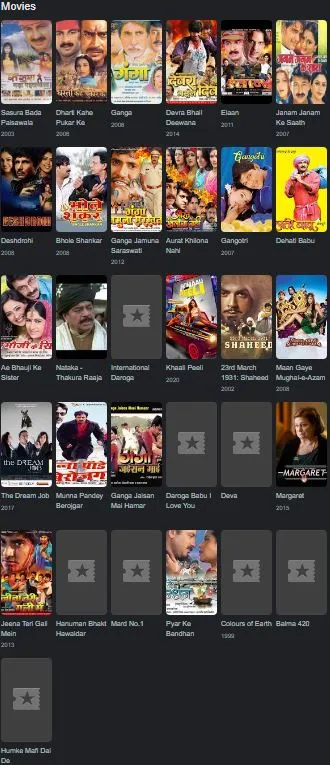 Manoj tiwari filmography