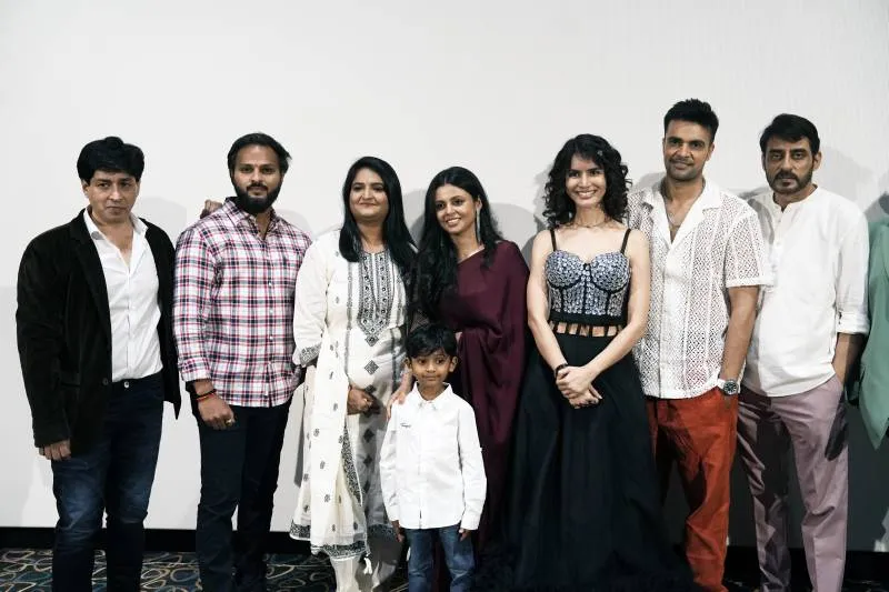 Cast of the film 'Kaisi Ye Dor' at the music and trailer launch of their film