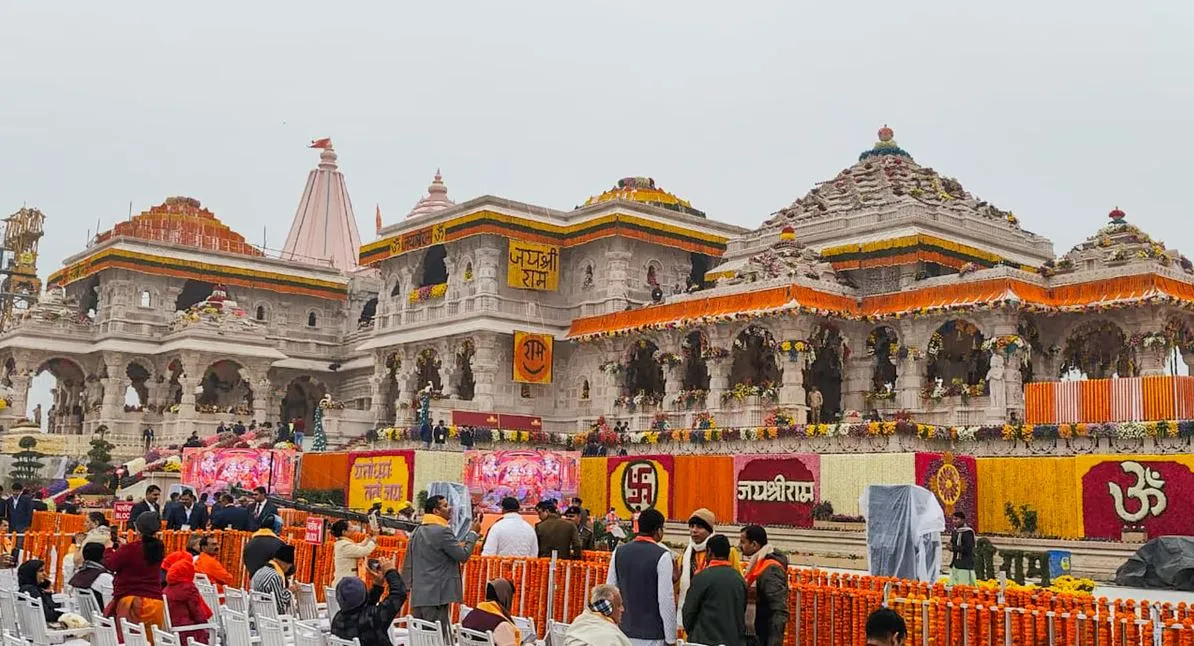 Ram temple is like a beautiful dream