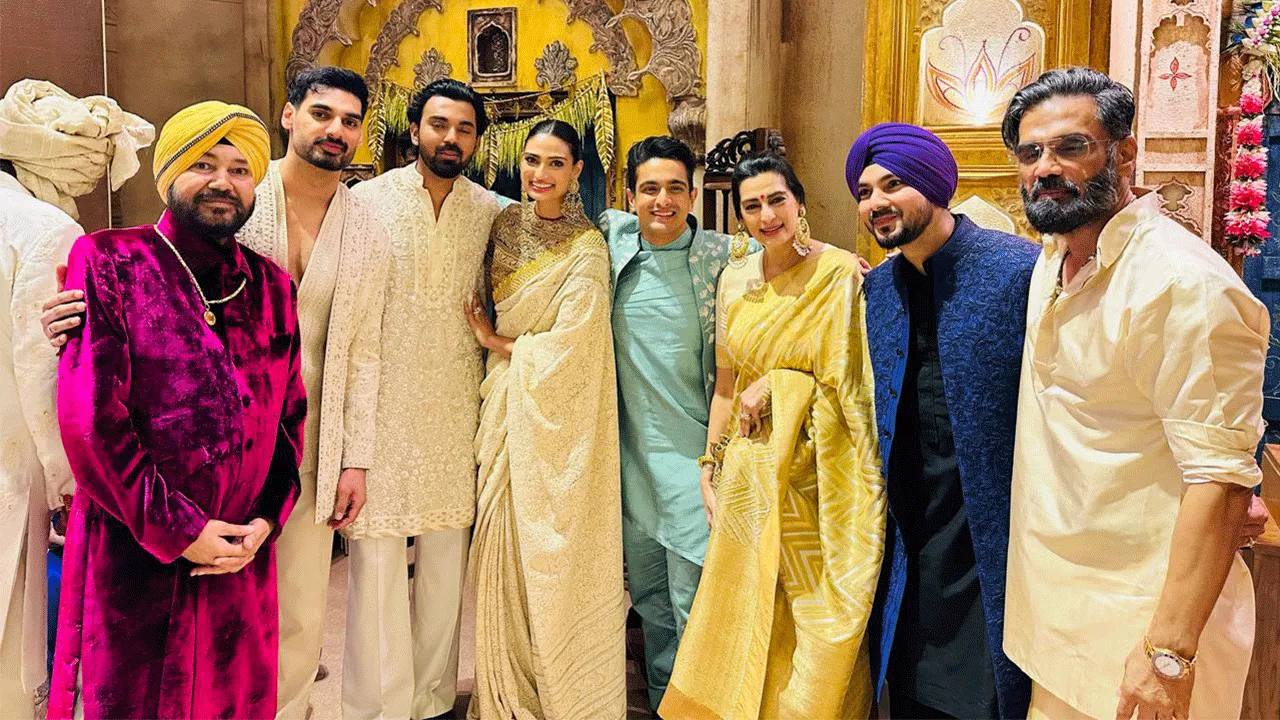 Daler Mehndi, Mika Singh, Gurdeep Mehndi at Anant Ambani's Wedding