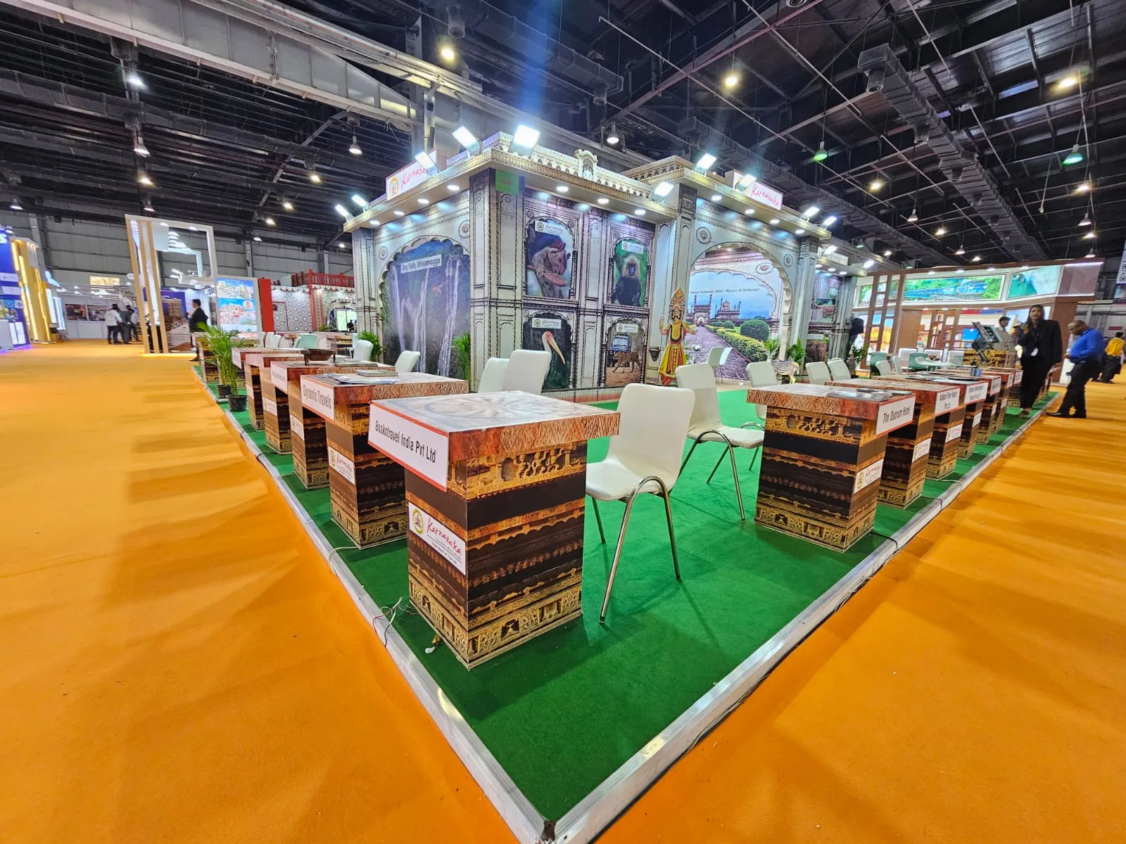 Karnataka Tourism showcases its Heritage and  Wildlife Offerings at SATTE Delhi 2024_3.jpeg