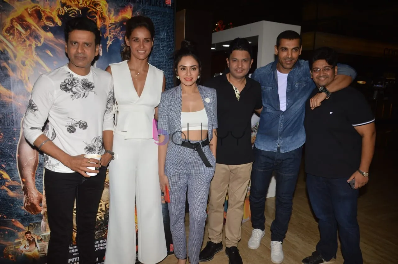 Manoj Bajpayee, Aisha Sharma, Amruta Khanvilkar, Bhushan Kumar, John Abraham, Milap Zaveri