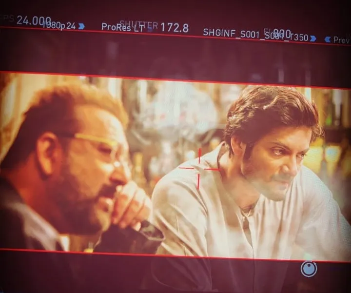 Ali Fazal and Sanjay Dutt