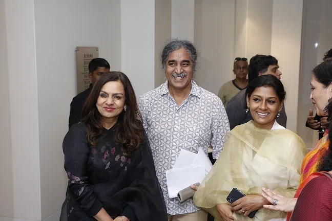  Kiran Nagarkar, Actor Nandita Das and Mrs Sangita Jindal