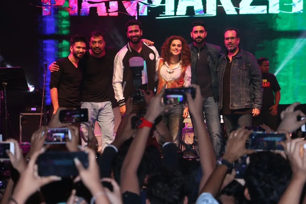 Anurag Kashyap, Vicky Kaushal, Taapsee Pannu, Abhishek Bachchan, Anand L Rai