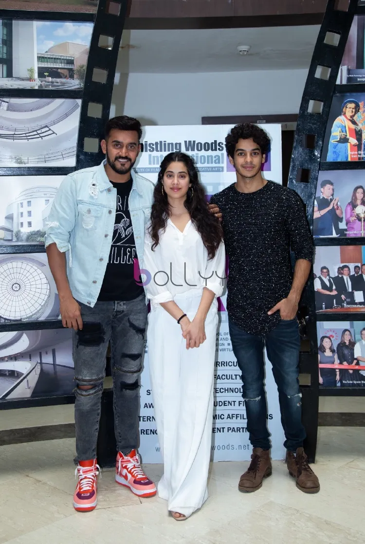 Shashank Khaitan, Janhvi Kapoor, Ishaan Khattar